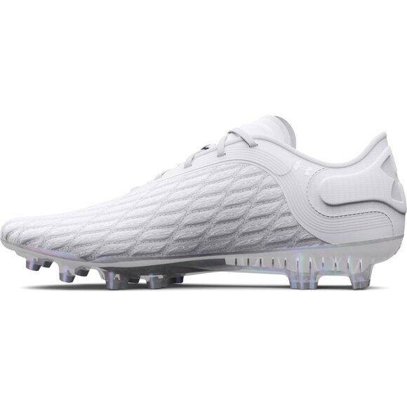 Under Armour Mens Magnetico Elite 3 FG Soccer Cleats 3027160-100 White Size 12 main image 4